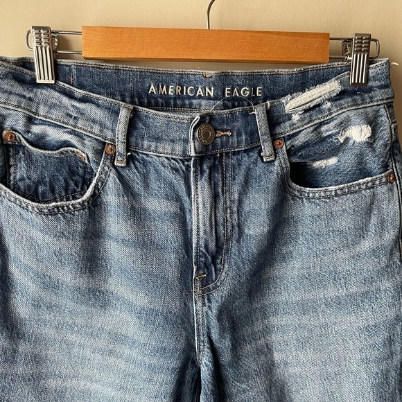 American Eagle AE 90s Bootcut Jean size 8 long - Picture 3 of 12